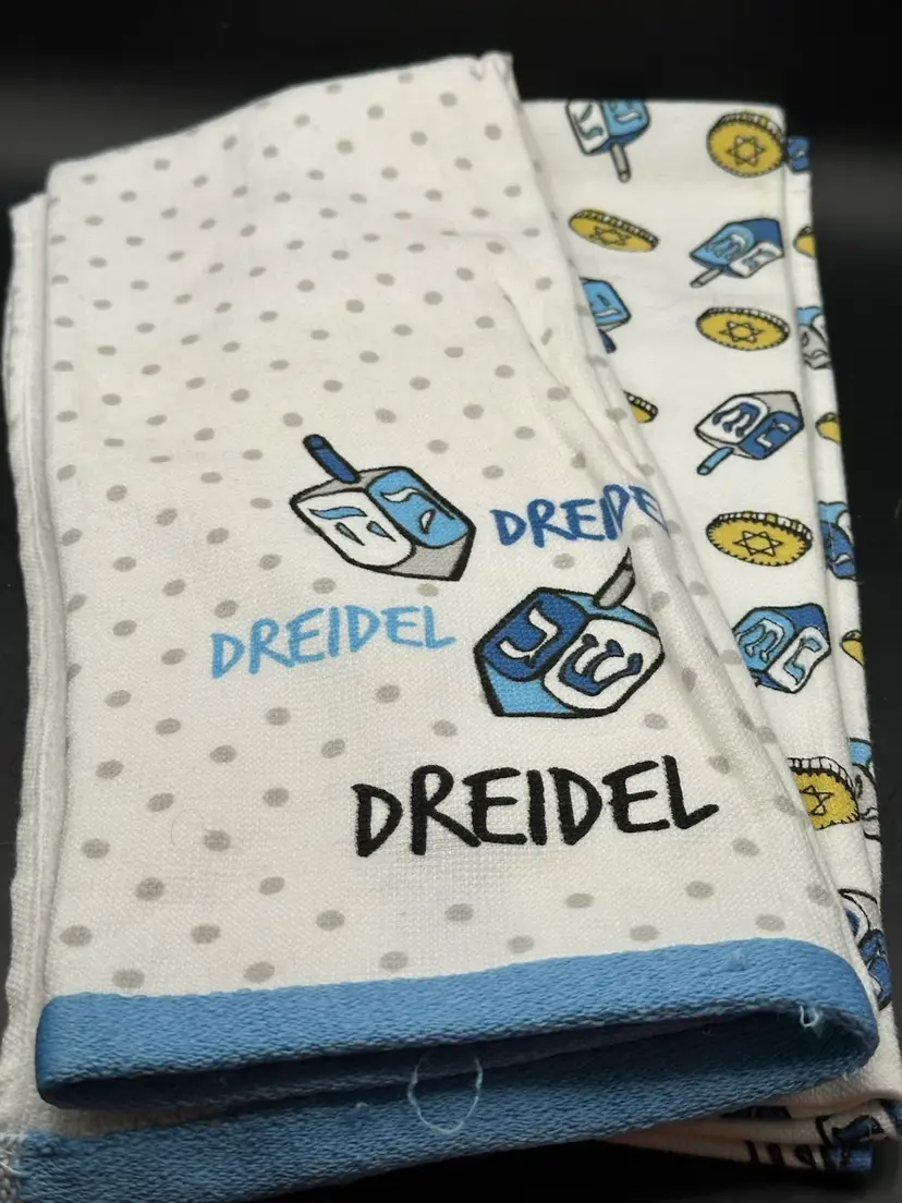 HANUKKAH THEME" Kitchen Towels Set