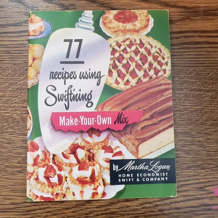 Swift & Company Recipes Using Swiftning Pamphlet by Martha Logan 1950 READ DESCR