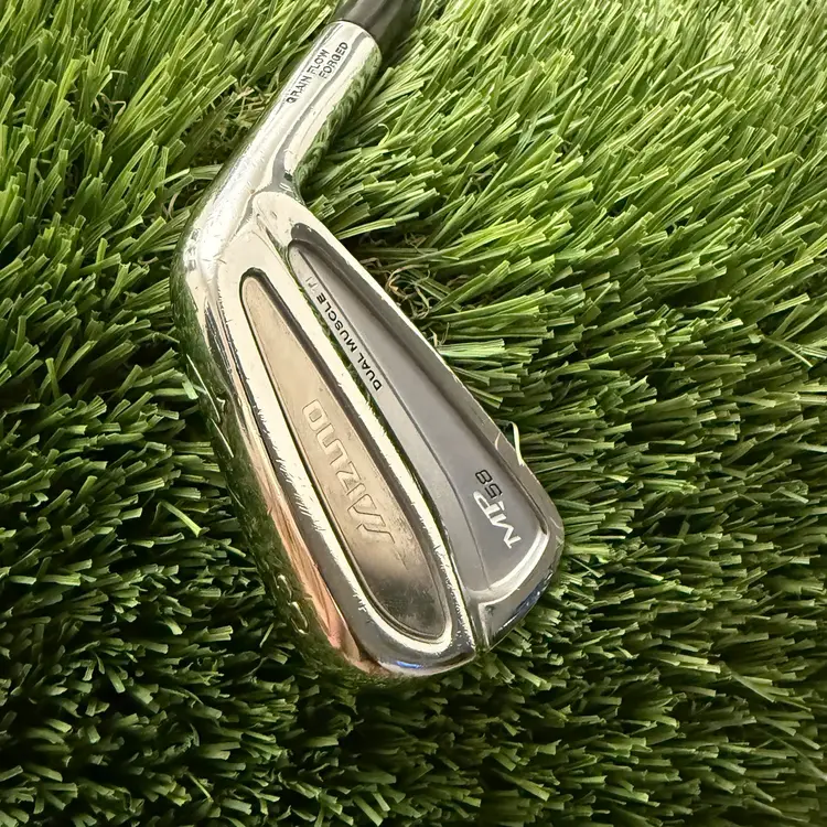 Mizuno MP-58 RH 3 Iron With KBS Tour Stiff Flex Shaft And Golf Pride Mid Size Tour Wrap Grip