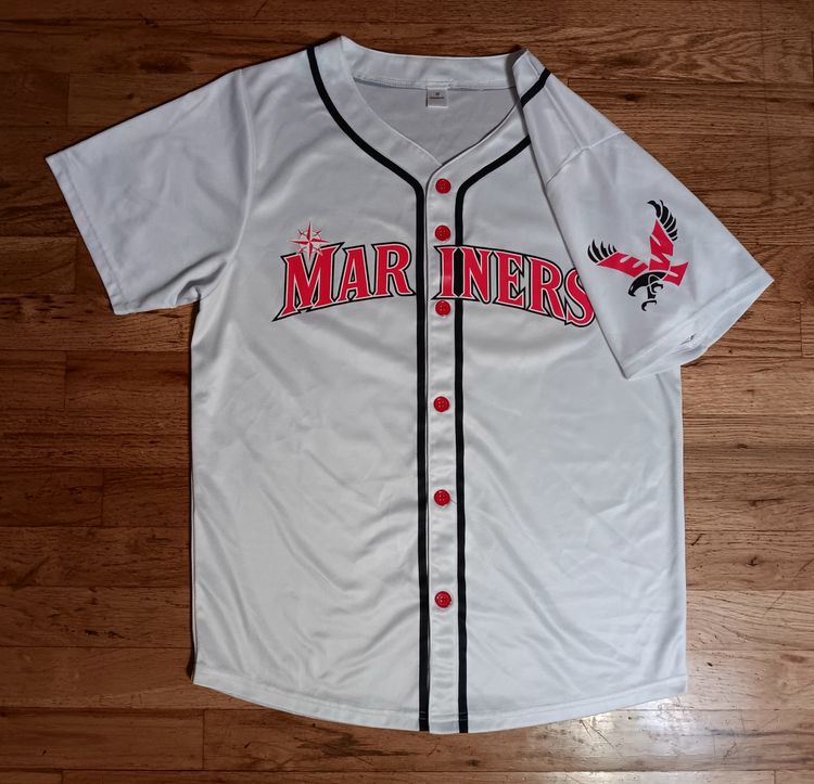 Seattle Mariners Eastern Washington Eagles Baseball Jersey MLB College football