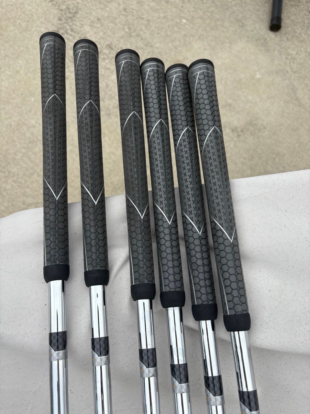 TaylorMade Burner HT Iron Set 5-PW RH Stiff Flex Winn Dri