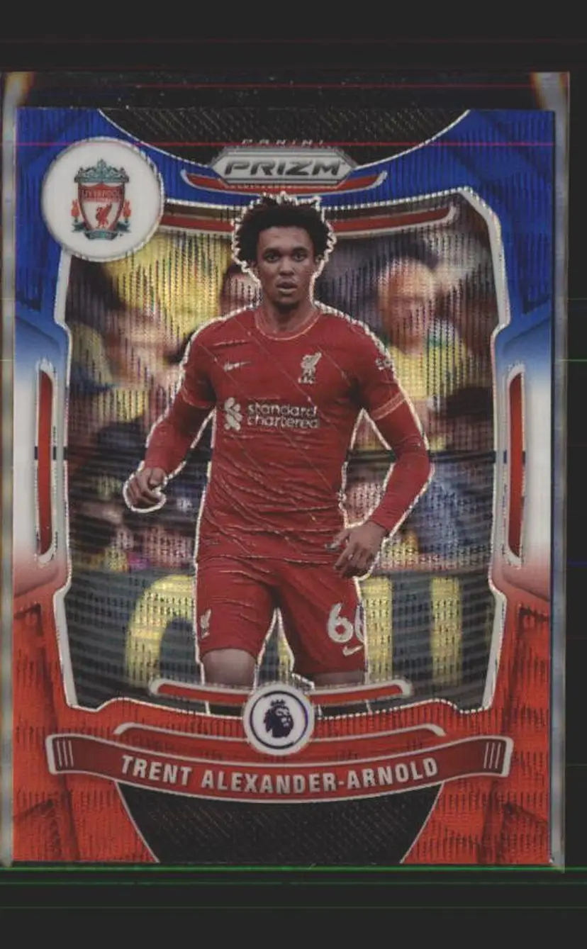 2021-22 Prizm EPL #79 Trent Alexander-Arnold Prizms Red White and Blue - ( 138 ) - Liverpool