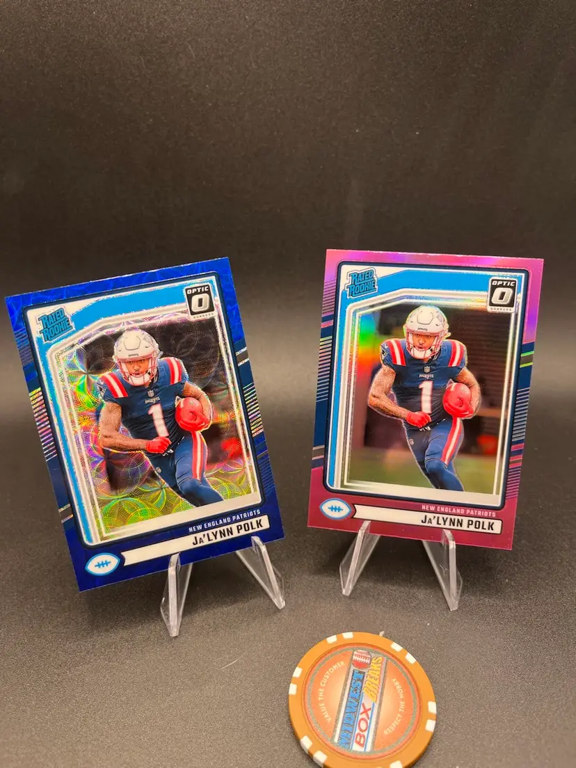 Ja’Lynn Polk Optic Lot 2024 Donruss New England Patriots