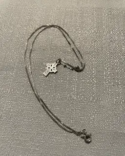 Sterling Silver Celtic Cross Made In Ireland