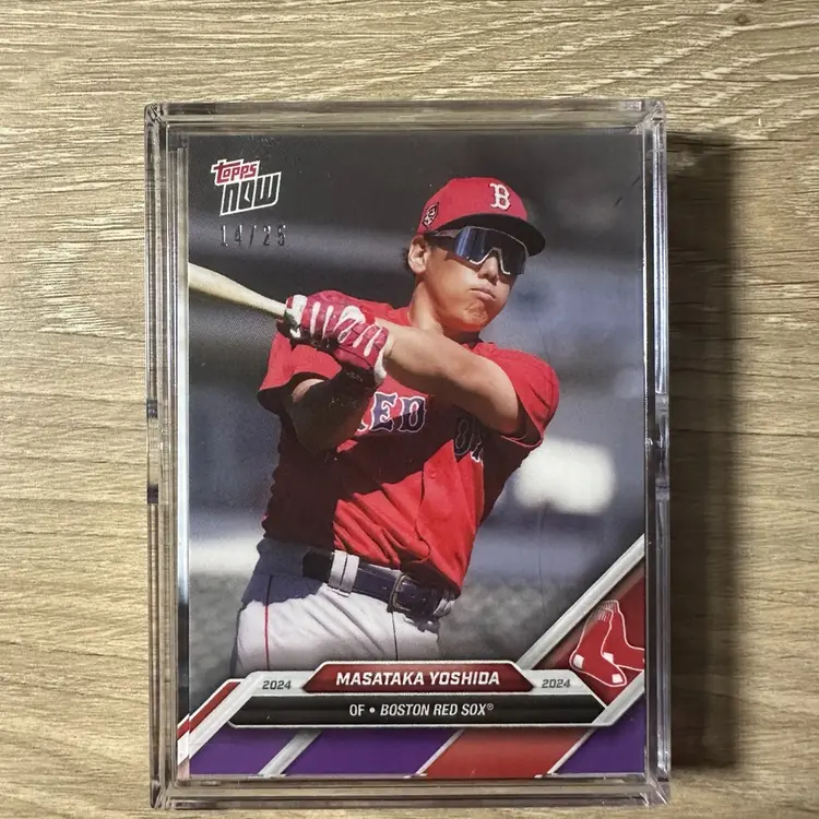 2024 Masataka Yoshida MLB Topps NOW Road To Opening Day /25