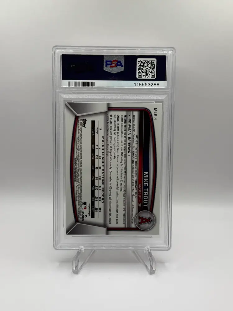 2024 Topps Chrome DAVID HAMILTON RC AUTO Black White Mini Diamond PSA 9 Redsox