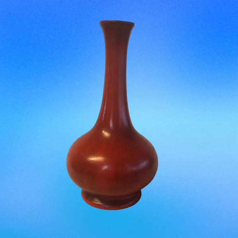 RED Vintage Royal Haeger Vase