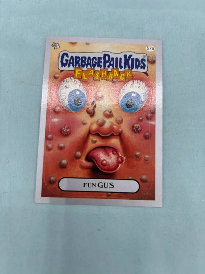 Garbage Pail Kids Flashback Fun Gus 57a 2011 Topps Silver..1B-13