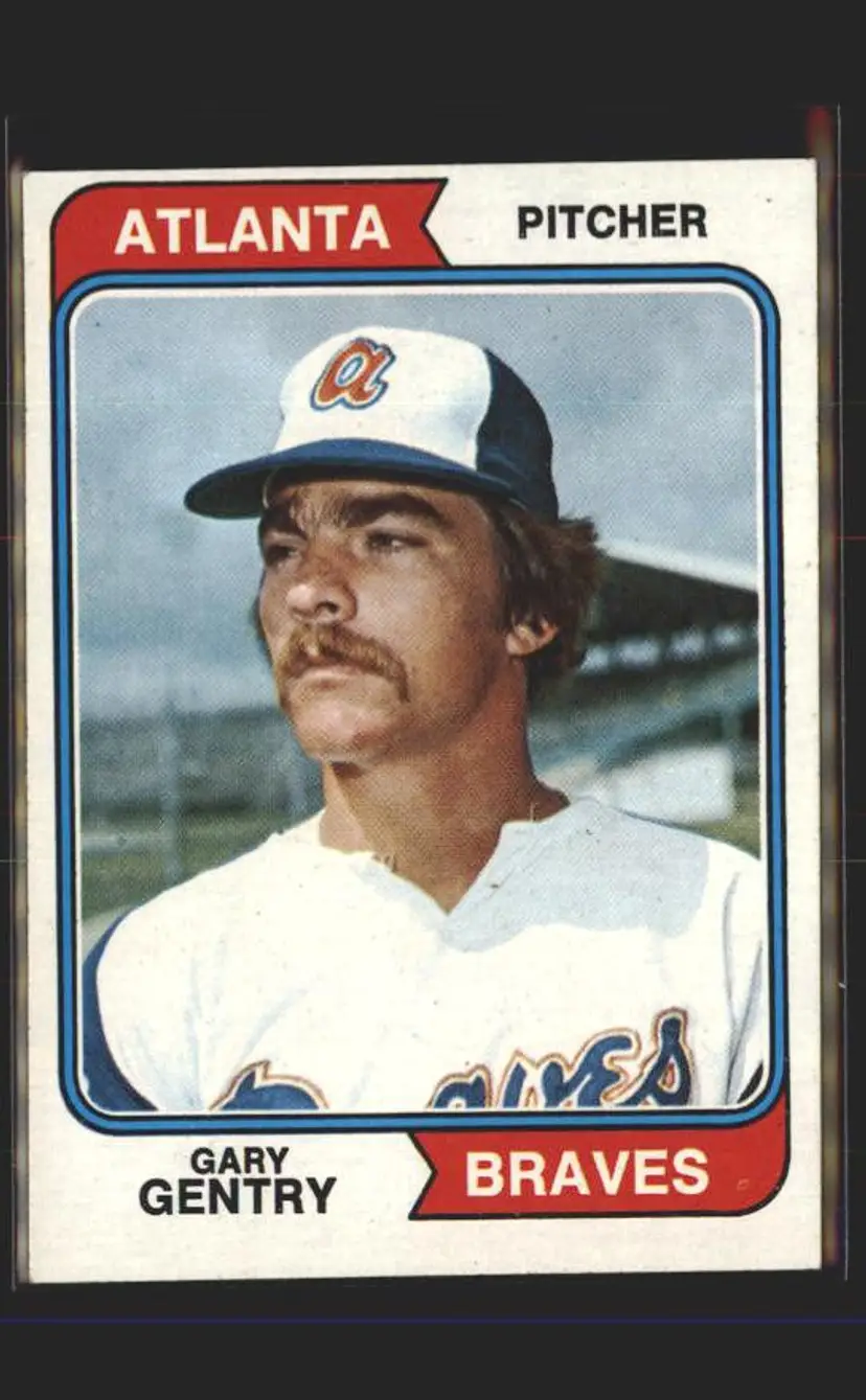 1974 Topps #415 Gary Gentry - (pk5) - Atlanta Braves