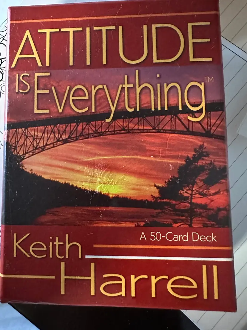 Attitude Is Everything for Success Cards - Cards By Harrell, Keith - GOOD