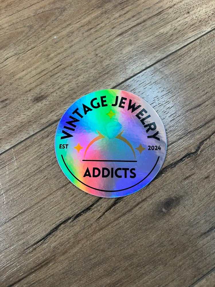 Vintage Jewelry Addicts Stickers - Sets Of 3