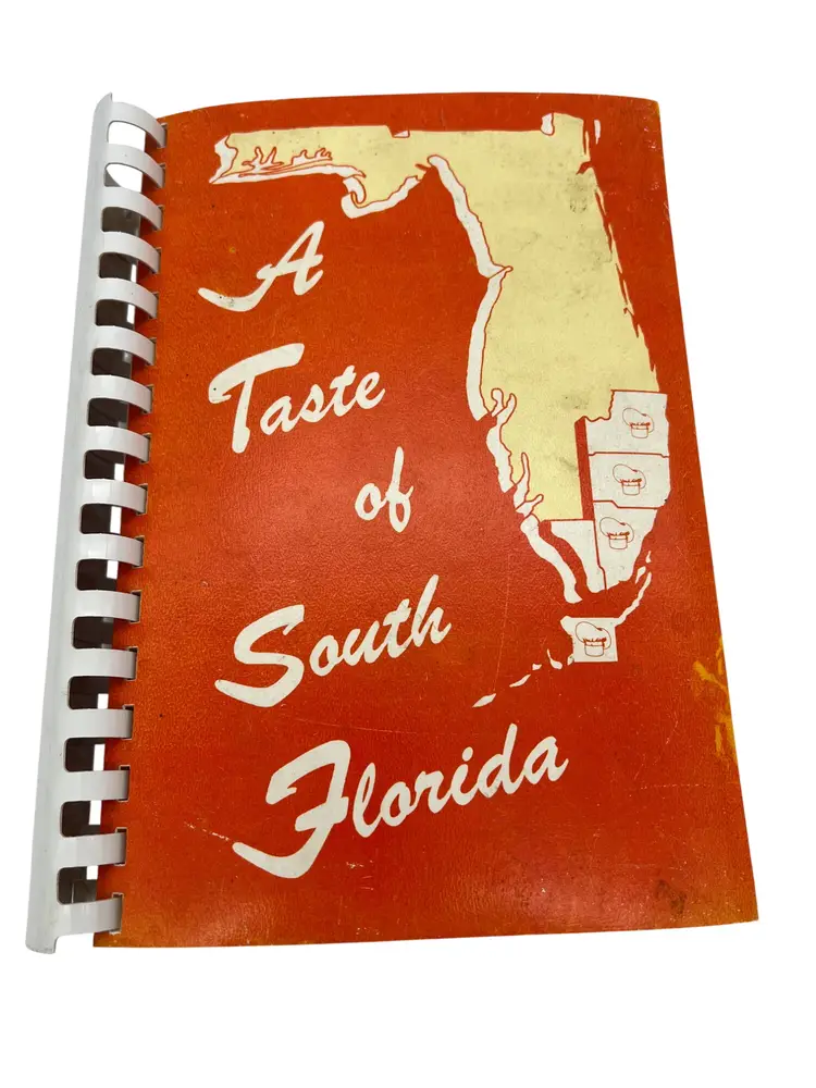 1988 A Taste Of South Florida Cookbook American Cancer Society Dade County