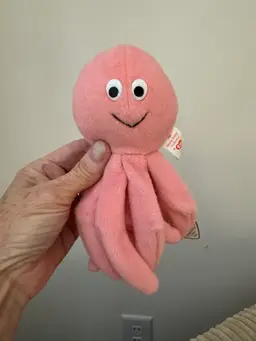 Vintage Beanie Baby Octopus 6”