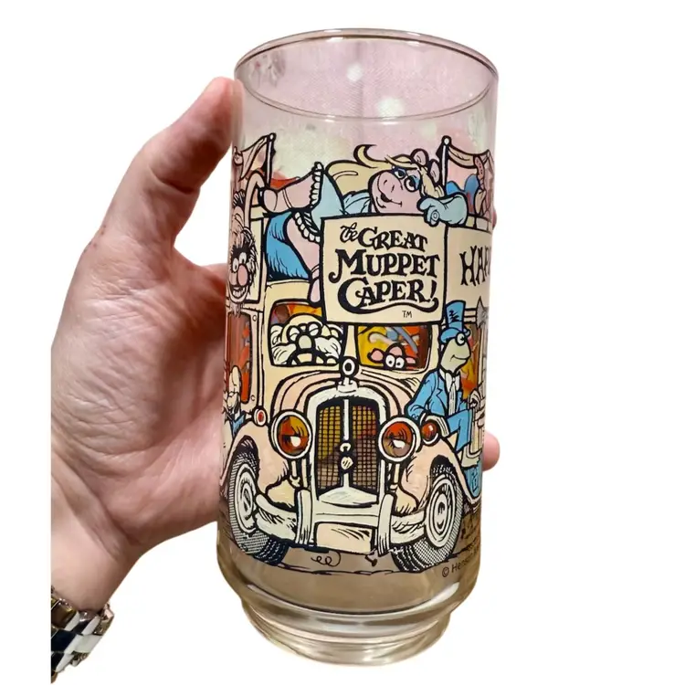 1981 McDonald’s The Great Muppet Caper SINGLE Glass, Happiness Hotel