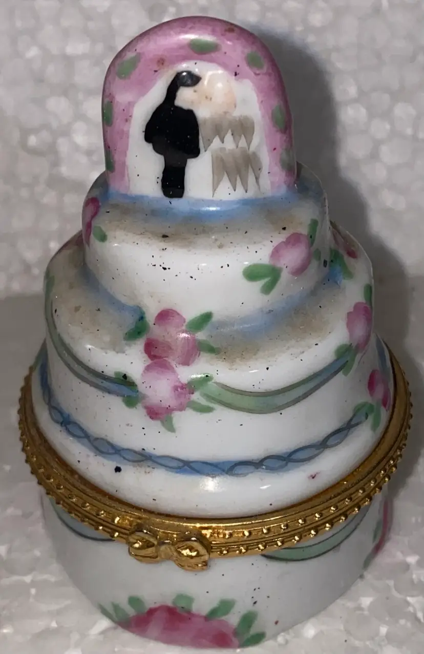 Vintage Trinket Box Collection - Wedding Cake