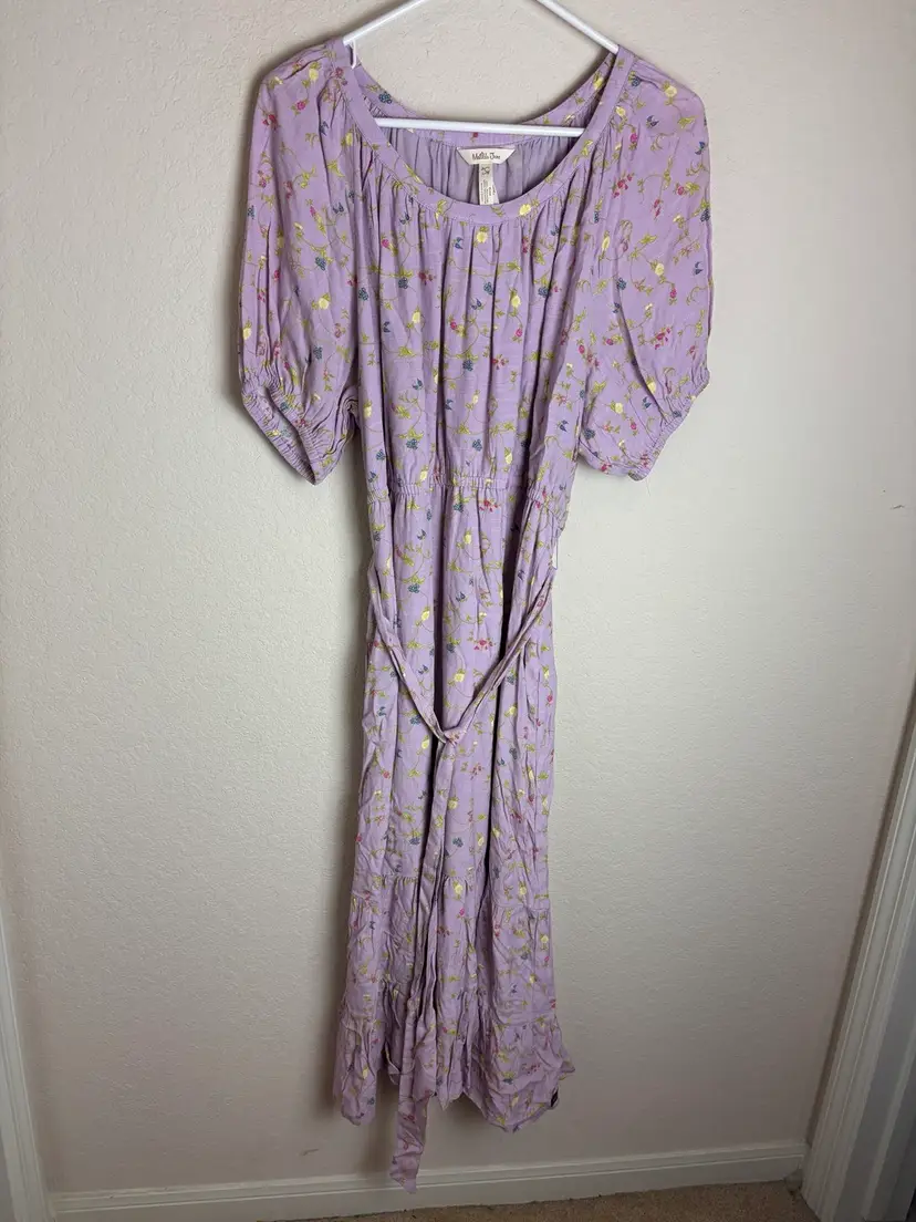 Matilda Jane Purple Floral Dress