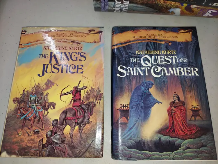 Katherine Kurtz - Histories of King Nelson books 2&3 HC w/DJ