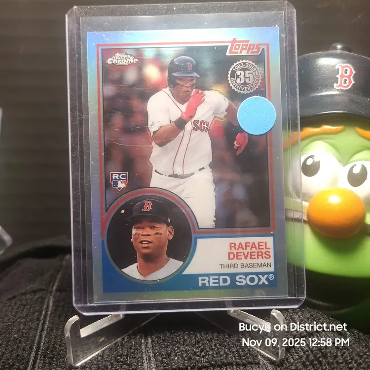 2018 Topps Chrome 1983 - Rafael Devers Boston Red Sox