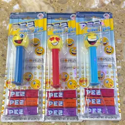 (3) Emoji Pez Dispensers New In The Package