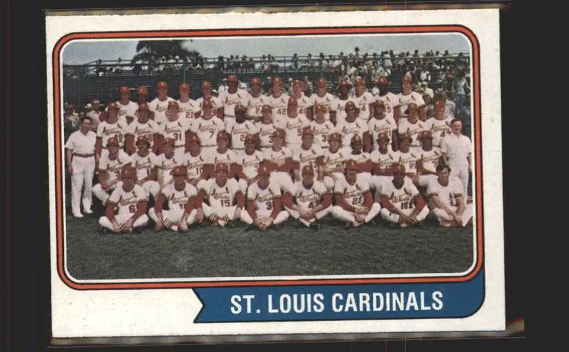 1974 Topps #36 St. Louis Cardinals - (pk5) - St. Louis Cardinals