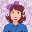 Purple Bandana Resale