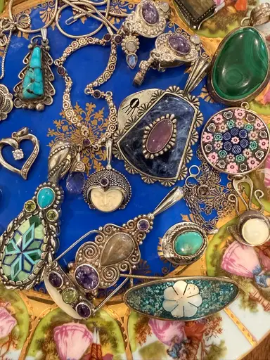 Jewelry Show! Sterling, Micros, Cloisonné And More!