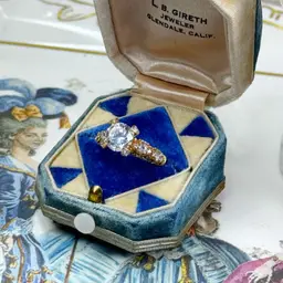 Vintage Vermeil Sterling Silver Ring Size 8.25