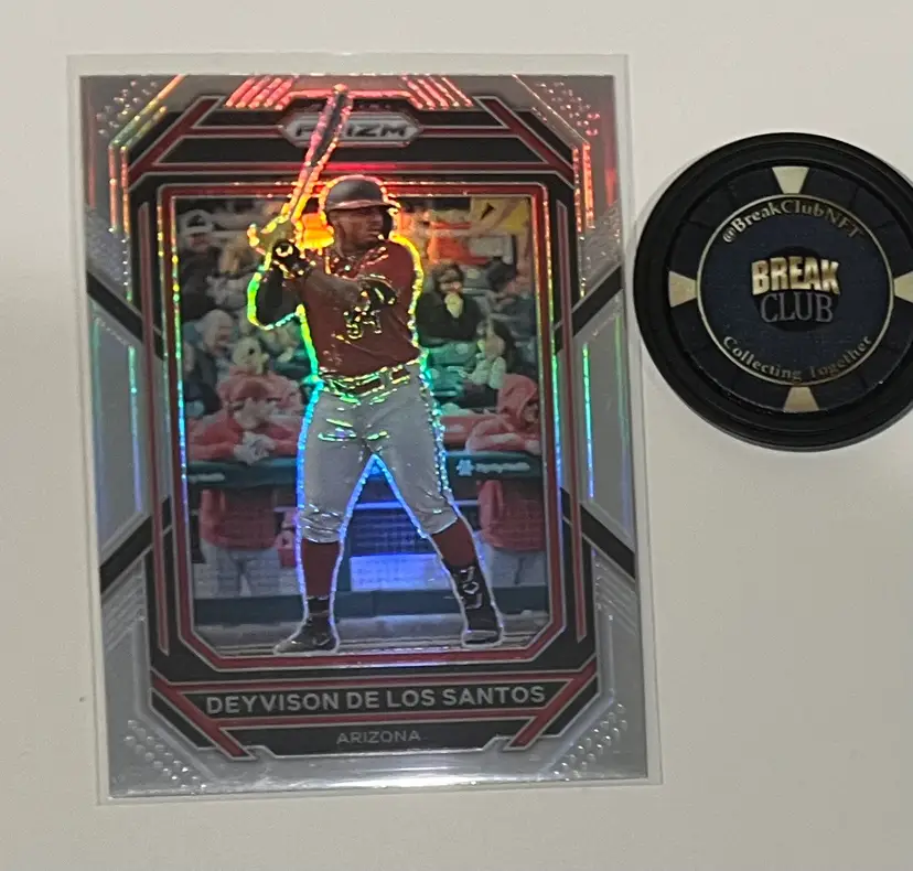 Deyvison De Los Santos Prizm Silver Arizona Diamondbacks