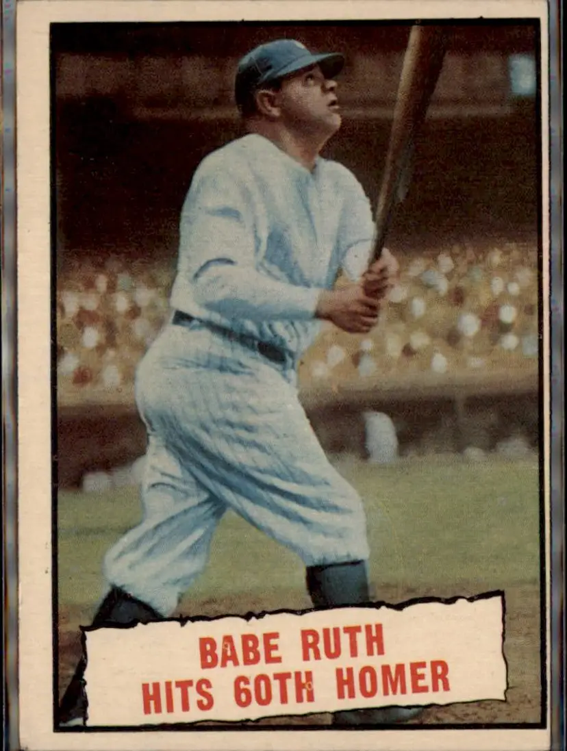 1961 Topps #401 Babe Ruth - ( ) - New York Yankees