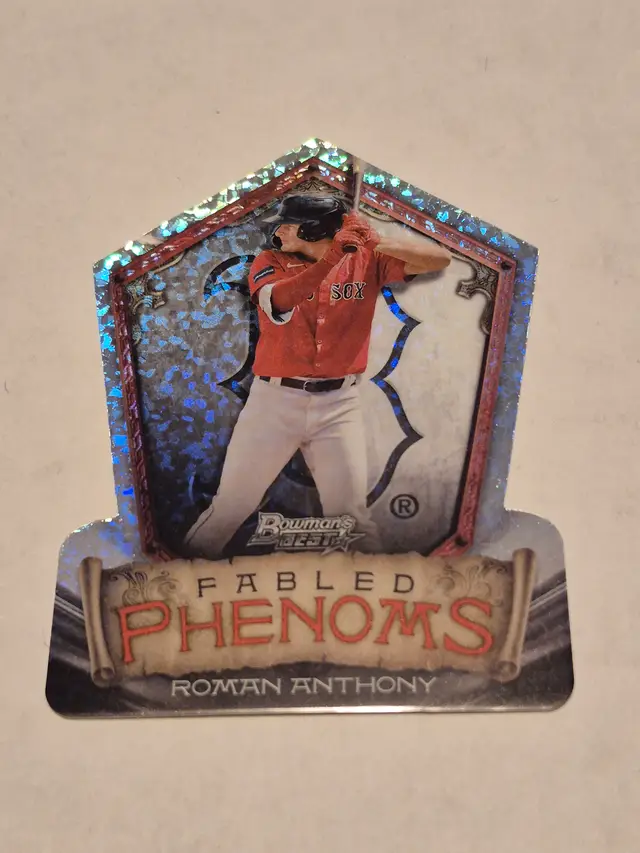Roman Anthony 2024 Bowman's Best Fabled Phenoms Mini Diamond Refractor #FP-11 Red Sox