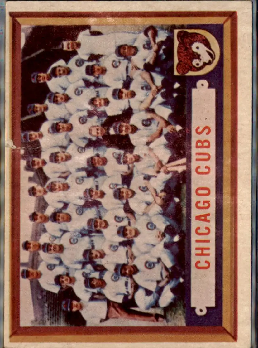 1957 Topps #183 Chicago Cubs - ( pk1 ) - Chicago Cubs