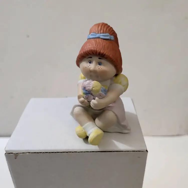 Vintage 1984 Cabbage Patch Special Thoughts for Special People Ceramic Figure
