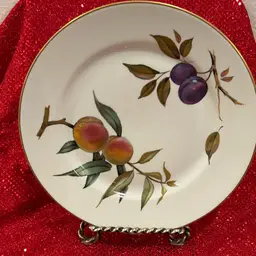Royal Worcester Gold Dinner Plate
