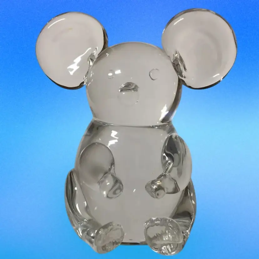Royal Krona Crystal Koala Paperweight - Folke Walving