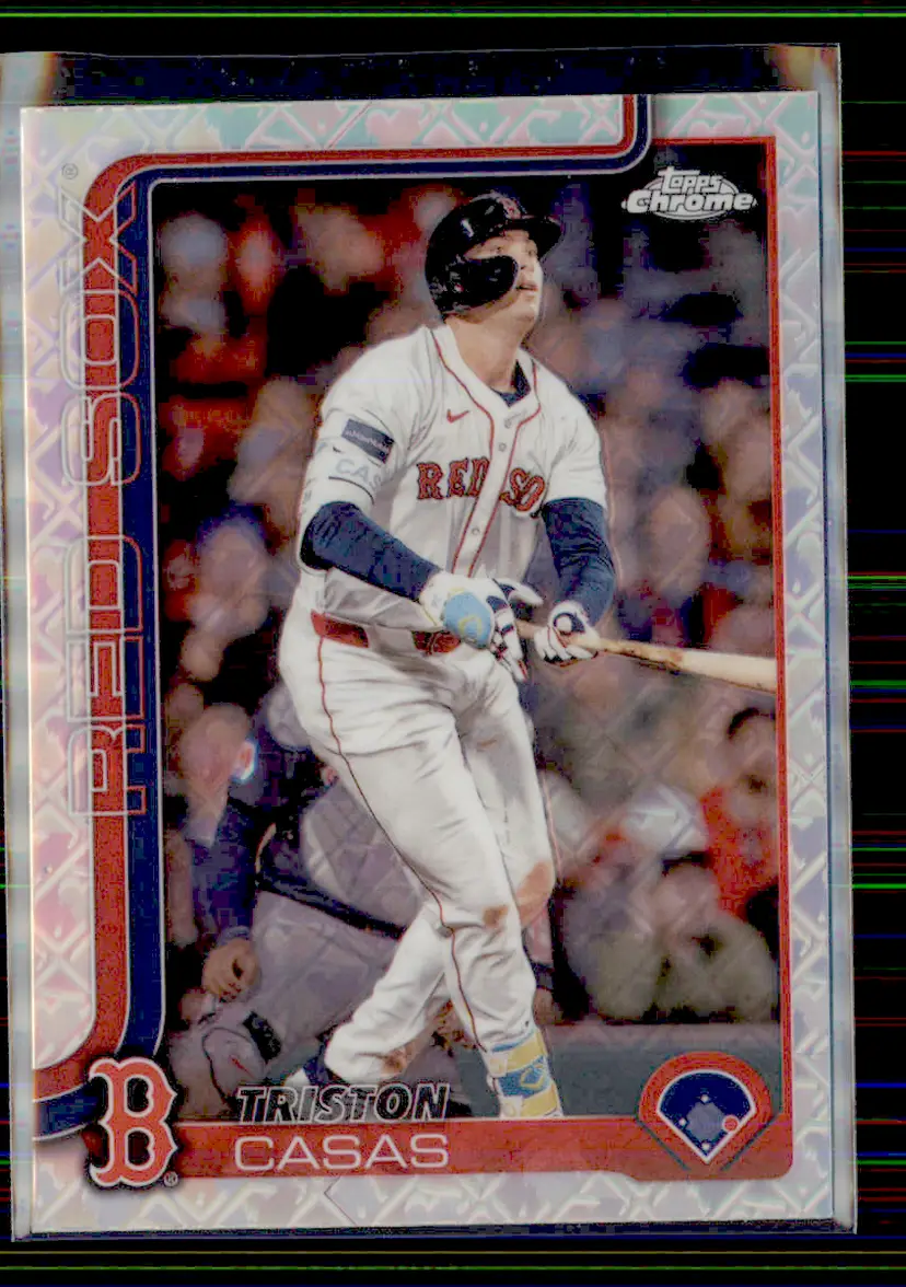 Triston Casas 2025 Topps Chrome Logofractor #192 - Boston Red Sox - (153-349)