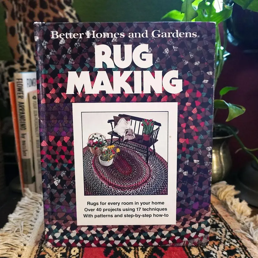Vintage 1970s Rug Making Craft Book