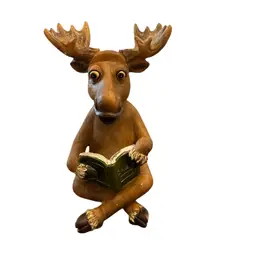 Black Forest Decor Moose Eyeglass Holder