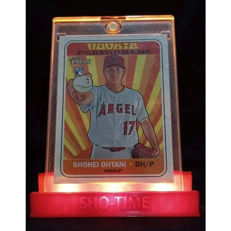 SHO-TIME LED Card Stand 35pt One-touch Case, & Battery 