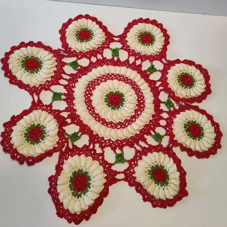 Vintage Christmas Doily