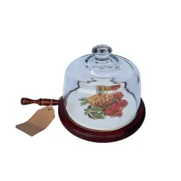WOOD TRIVET
CHEESE BOARD
w/GLASS DOME COVER
Holiday Hosting