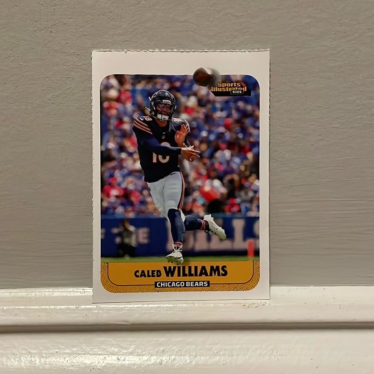 Caleb Williams Sports illustrated Kids Card