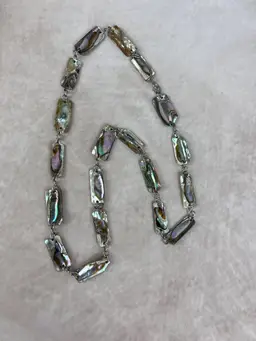 Vintage Abalone Necklace