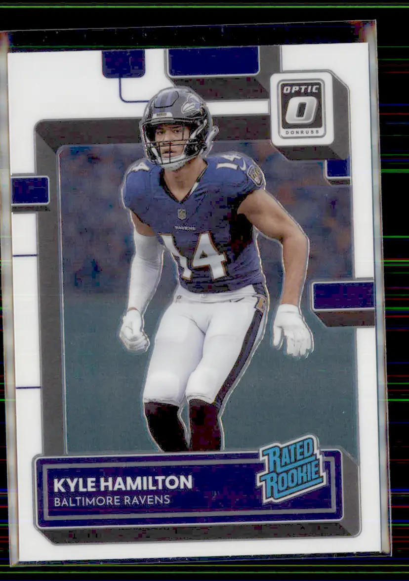 Kyle Hamilton 2022 Donruss Optic #238 - Baltimore Ravens - (130-257)