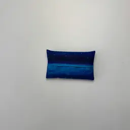Personal Tissue Holder - Blue Vertical