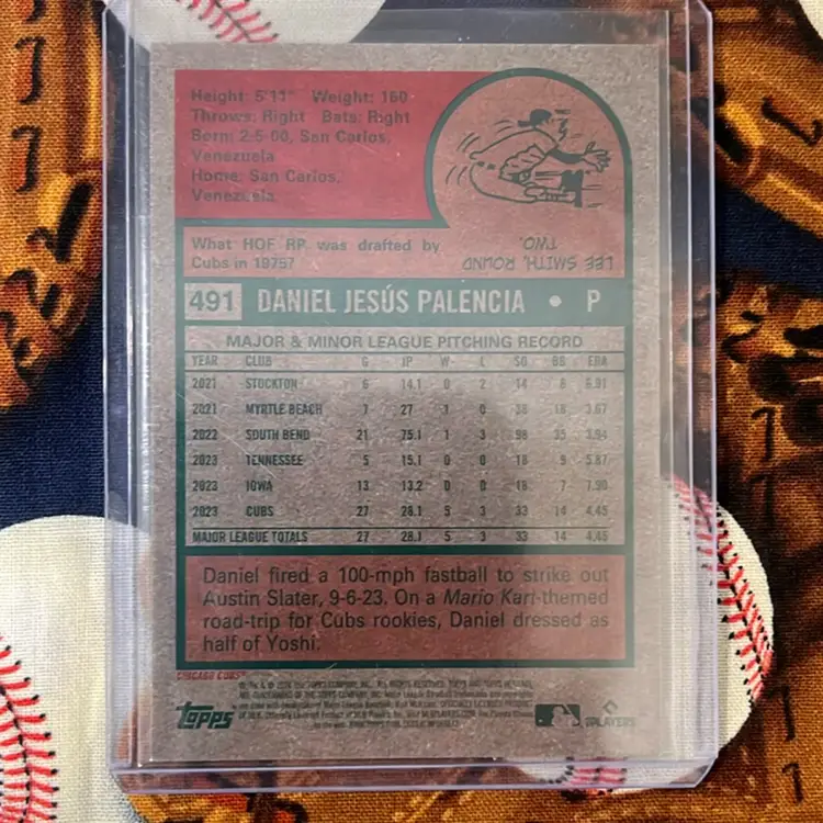 2024 Heritage Daniel Palencia 491 Chrome /699