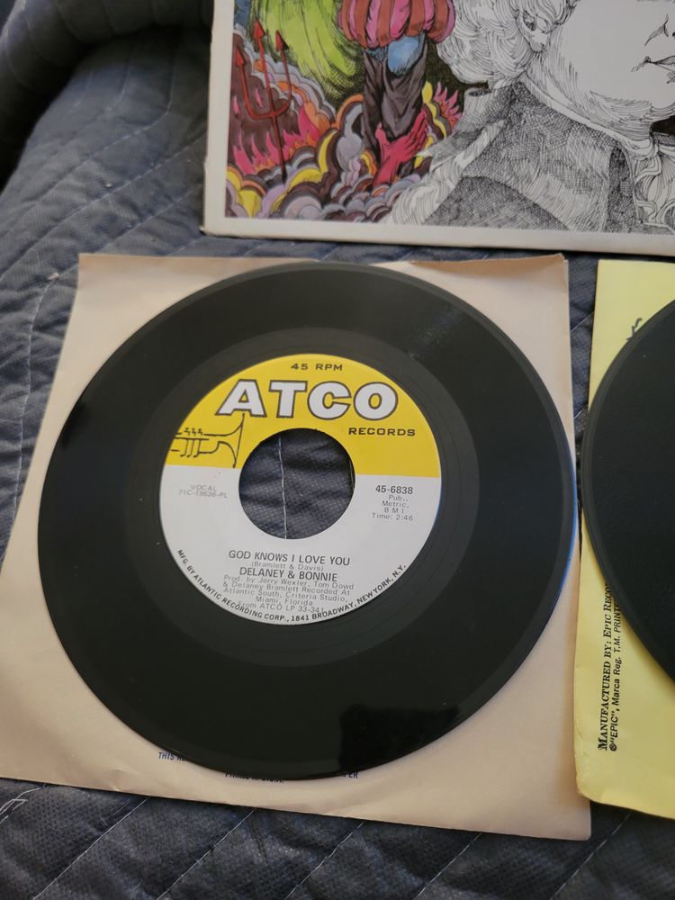 Mozarts, delaney & bonnie and lenny dee records