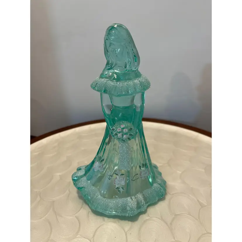 Fenton Hand Painted Bridesmaid signed by Shelley Fenton