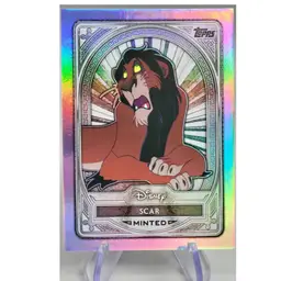 Scar 2025 Topps Mint Disney Silver #70