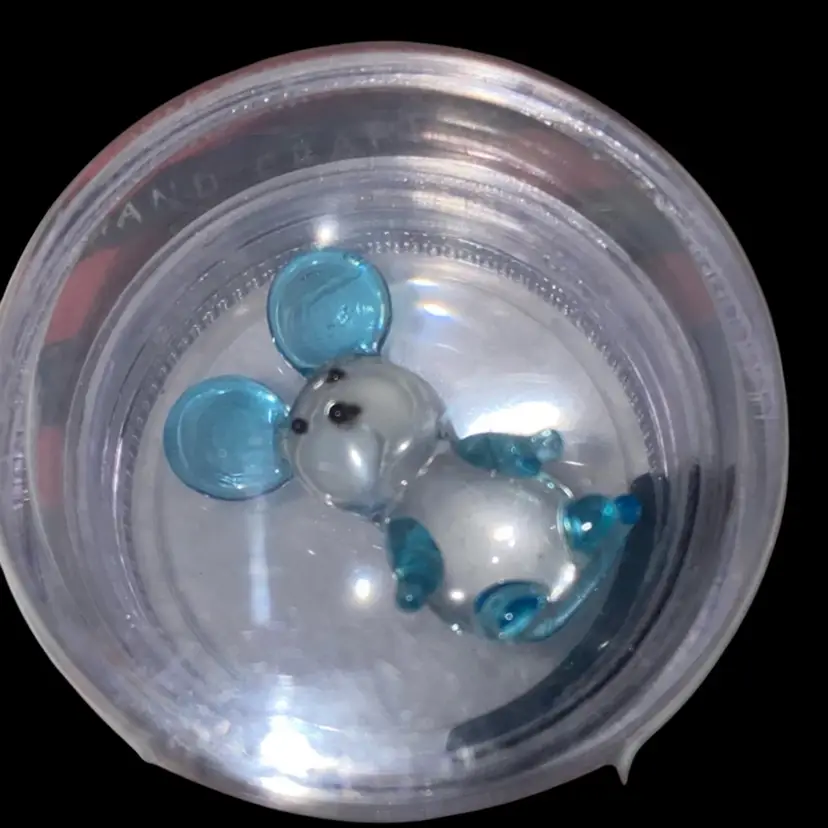 #01 33% Off Sale- Limited Edition Looking Glass Torch Sculpture Squeak The Mouse Front And Back Photos (was $12)