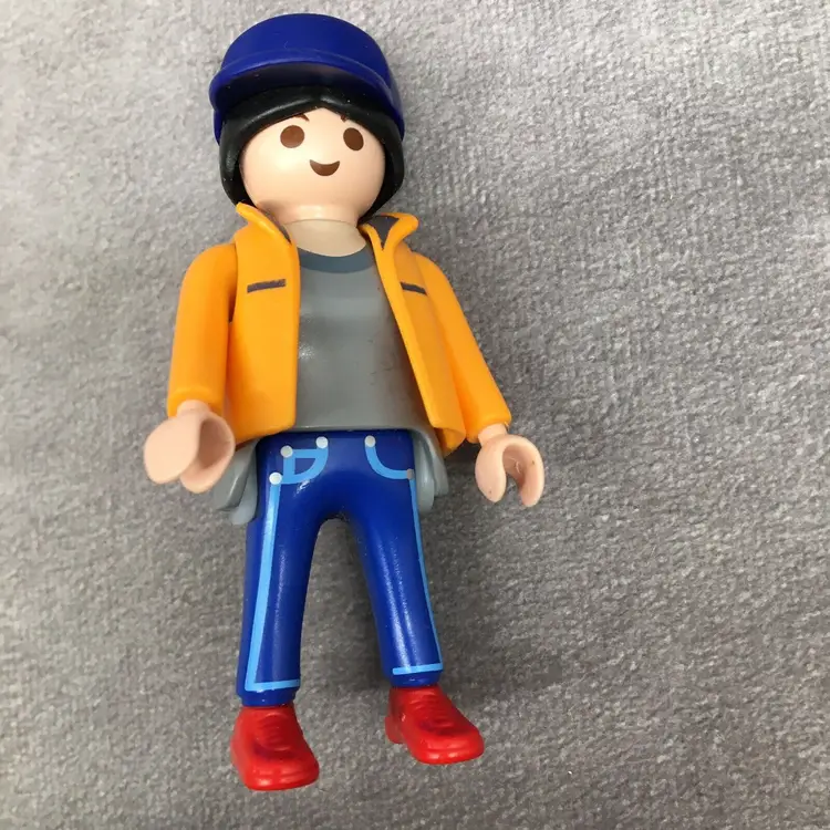 Playmobil Female Farmer & Wheelbarrow